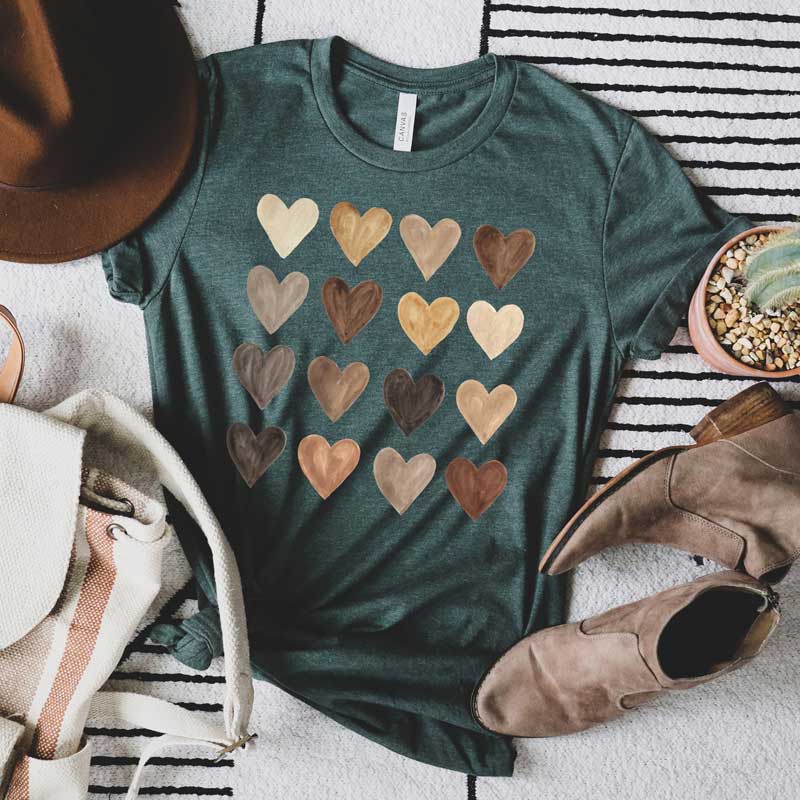 Unity Hearts Graphic Tee