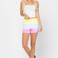 Somewhere Over The Rainbow Judy Blue Shorts