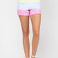 Somewhere Over The Rainbow Judy Blue Shorts