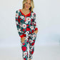 RTS: Christmas PJ-#4-Boho Flower