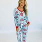 RTS: Christmas PJ-#4-Boho Flower