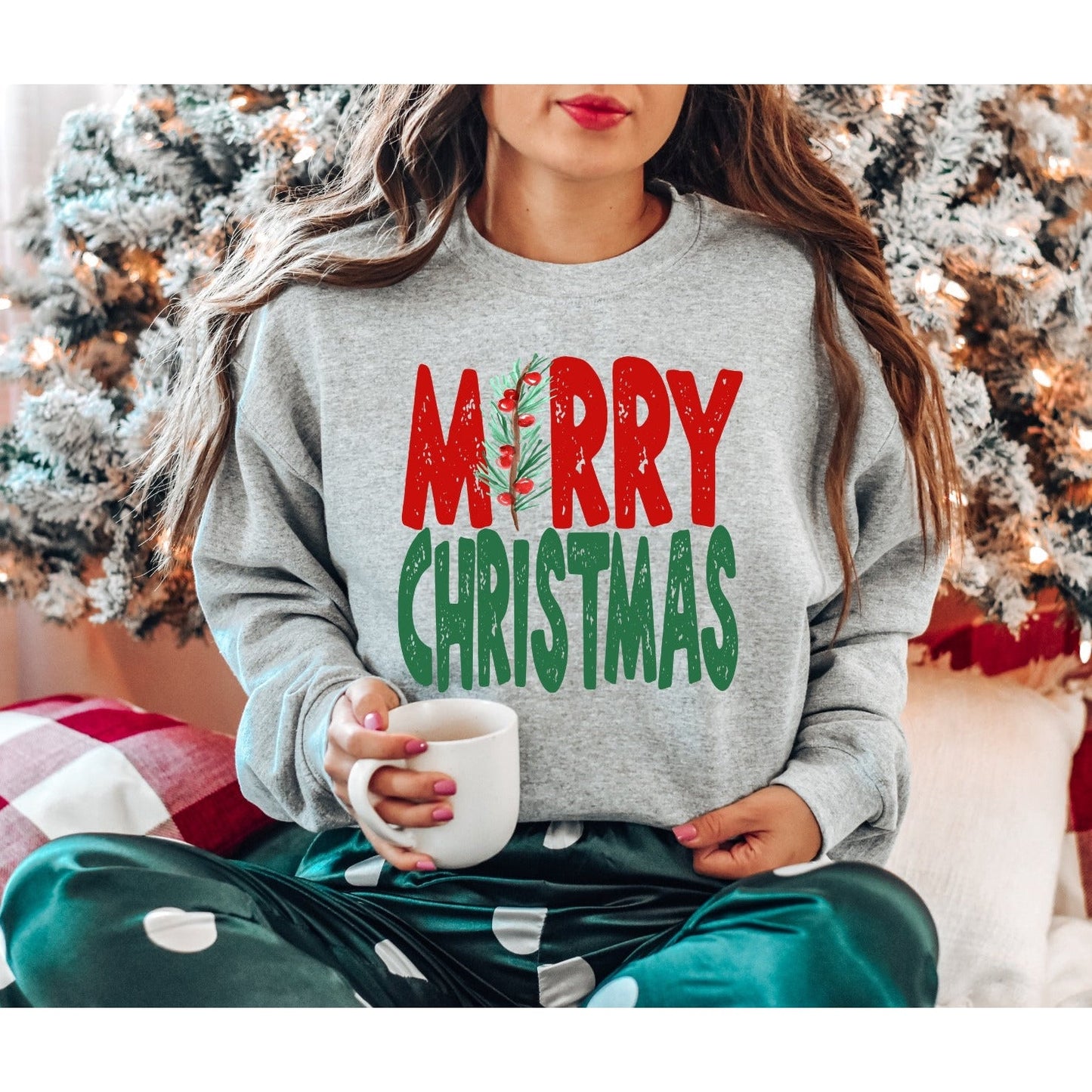 Merry Christmas Sweatshirt or Tee