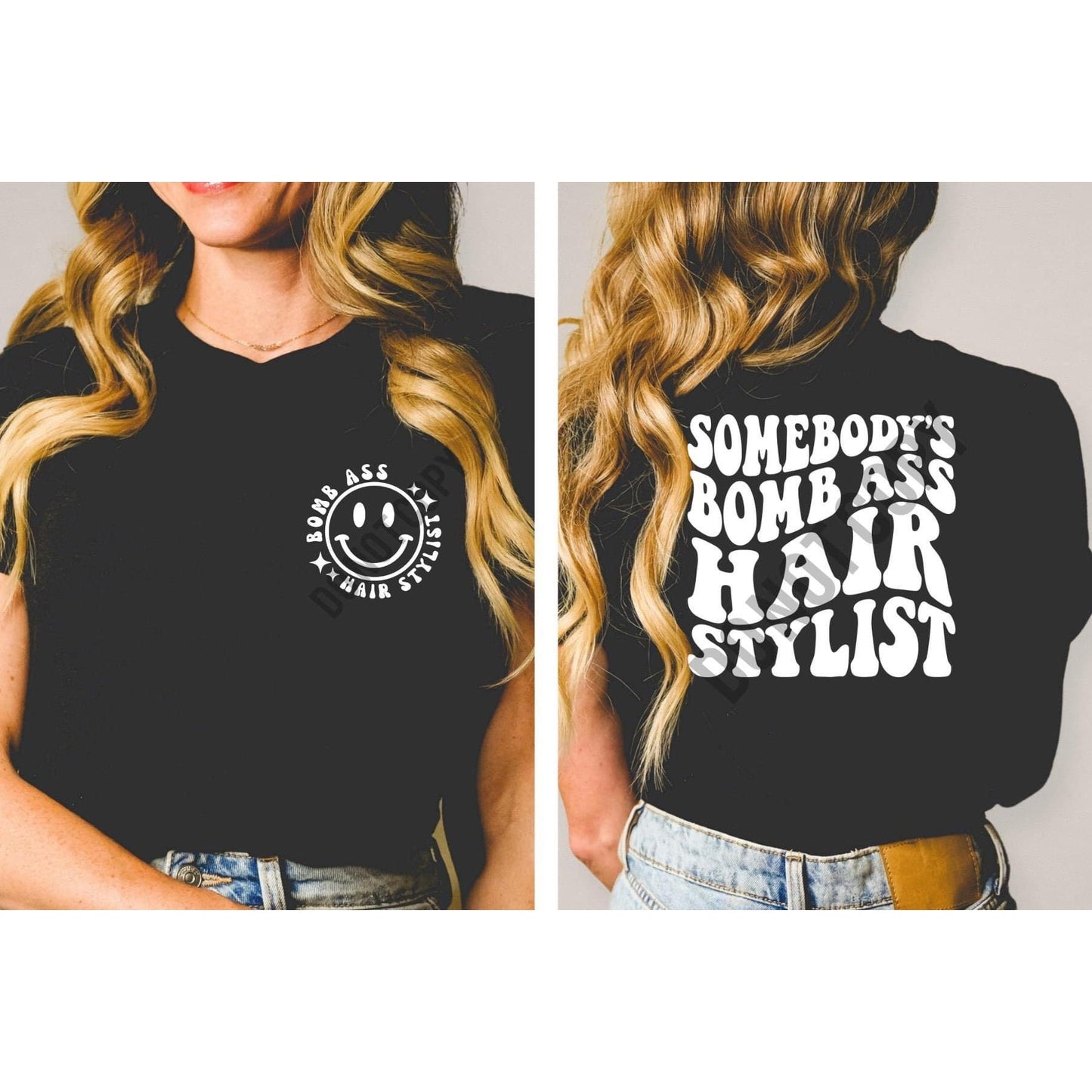 Bomb ass hair stylist Graphic tees