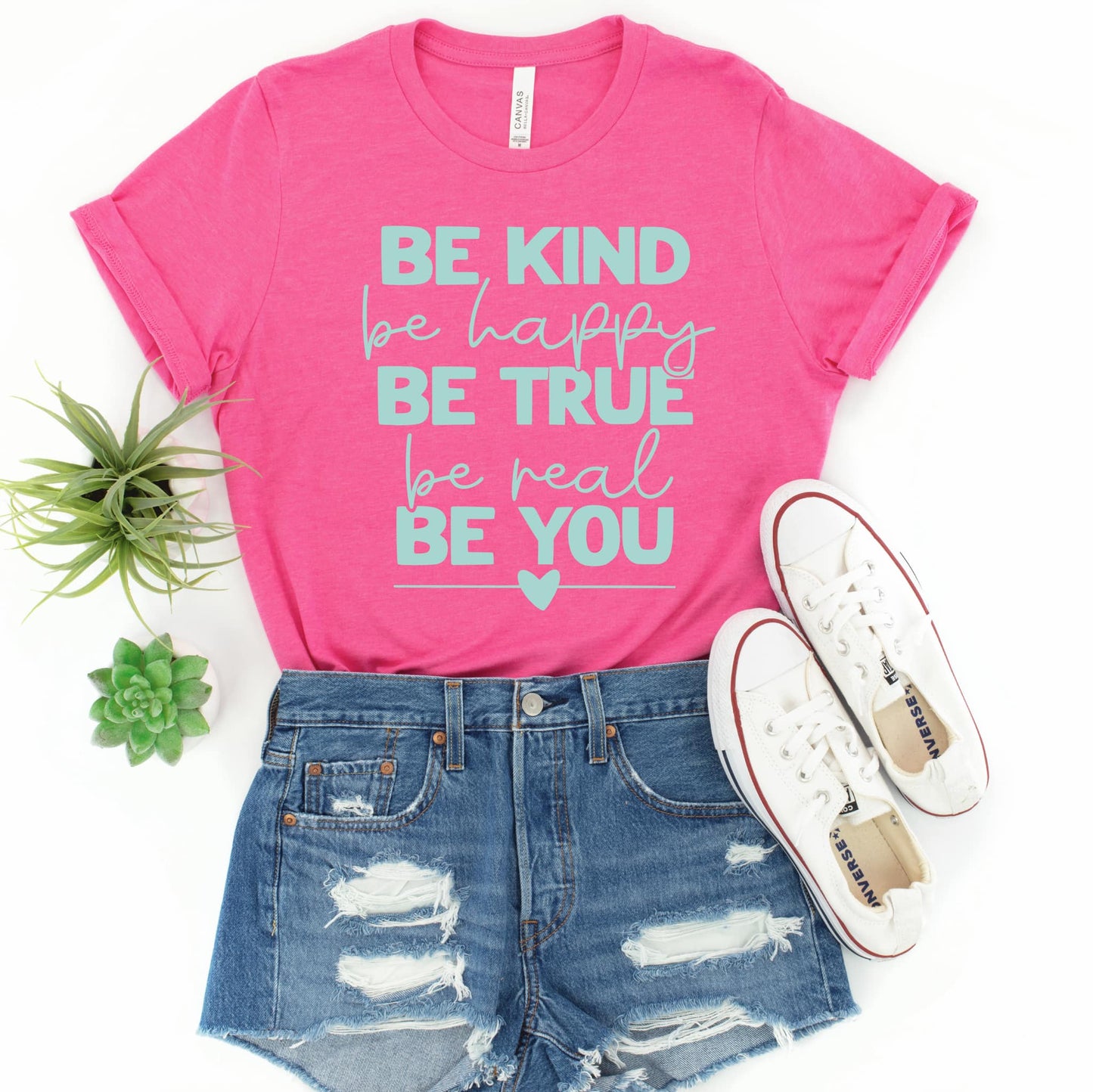 Be Kind Be True Be You GRAPHIC TEE