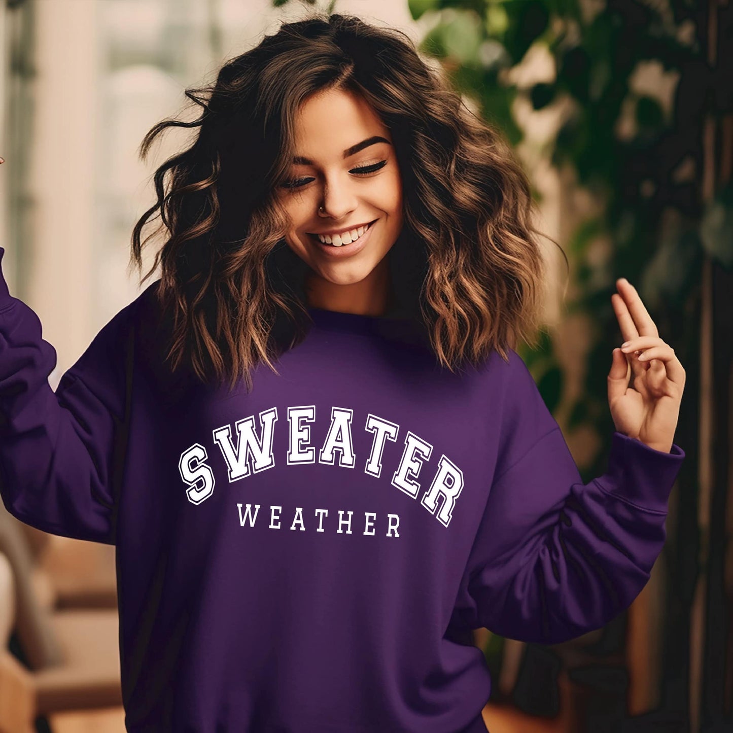 SWEATER WEATHER  Sweatshirt.