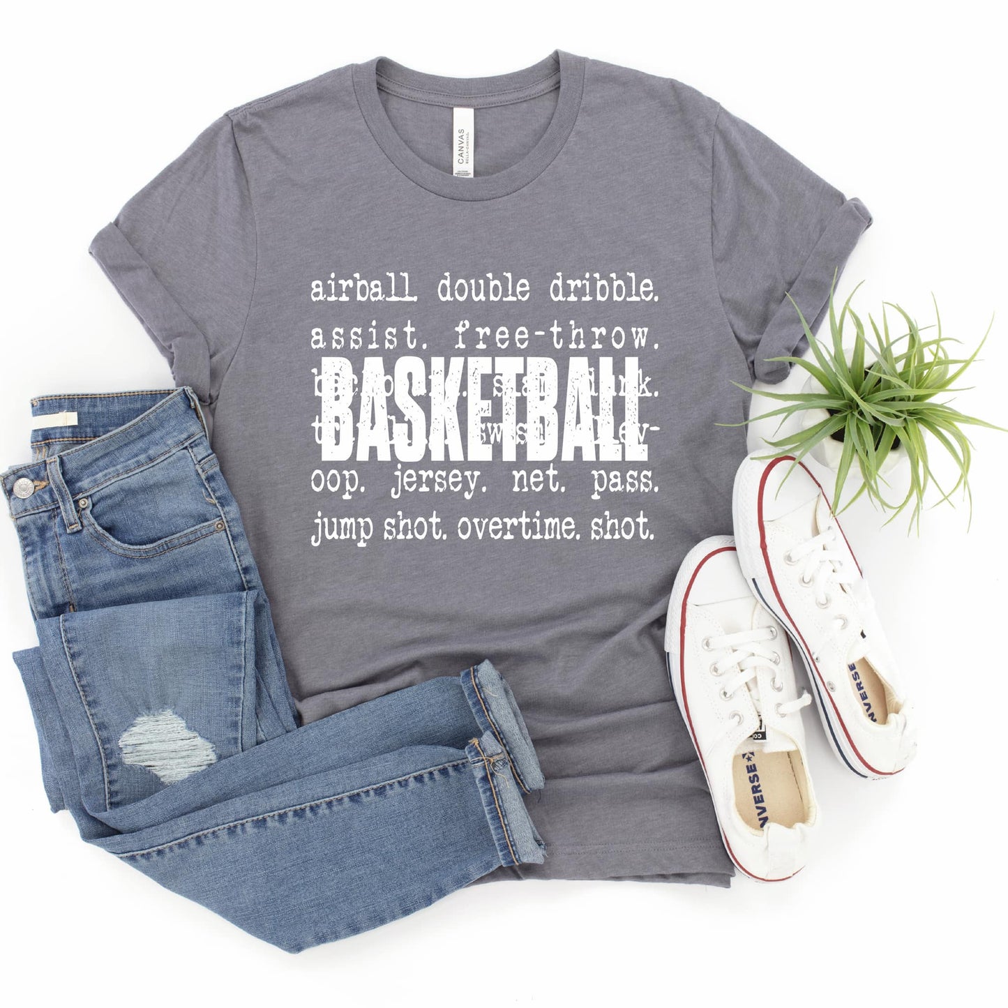 Basketball Collage GRAPHIC TEE