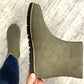 The Tobin Olive Booties