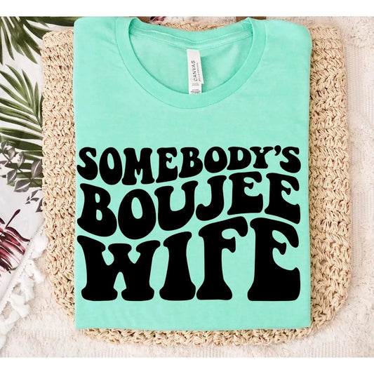 Boujee Wife Graphic Tee