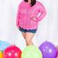 Cici Hallow Out Sweater (S-3X)