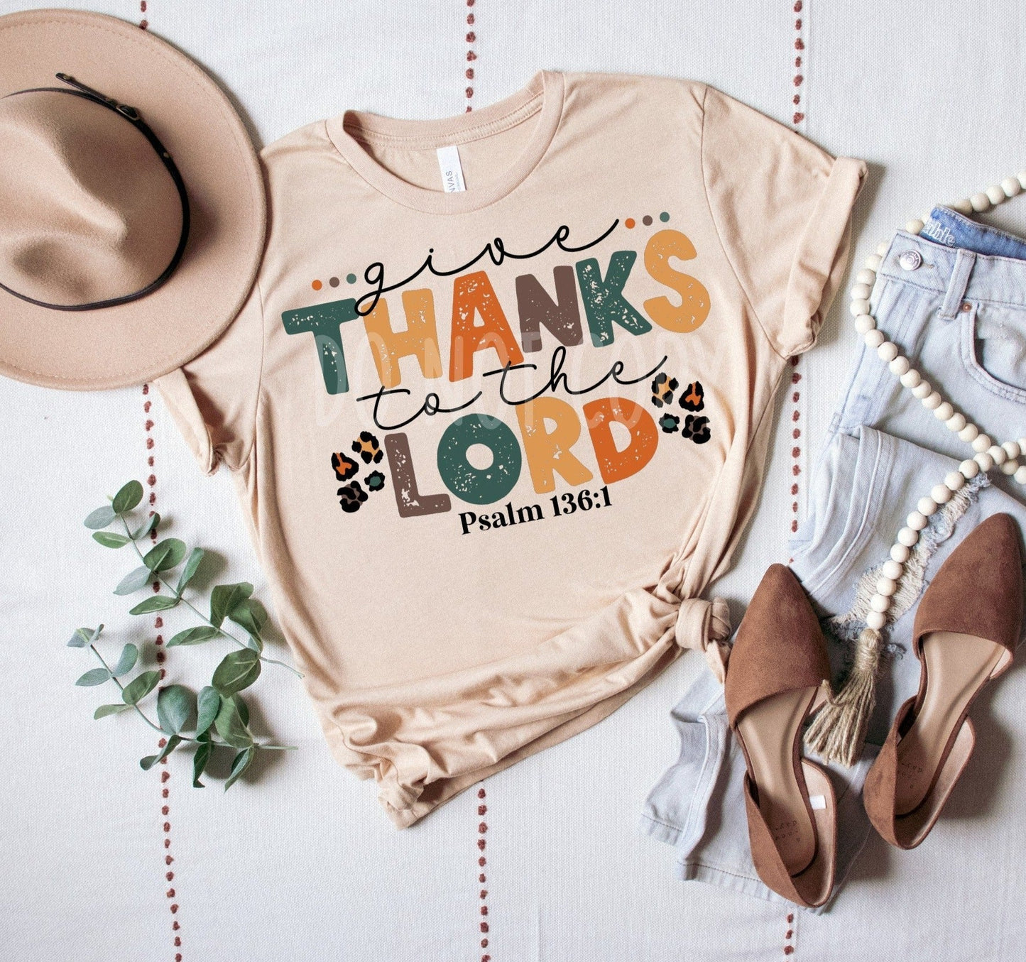 Give Thanks to the Lord Graphic Tee