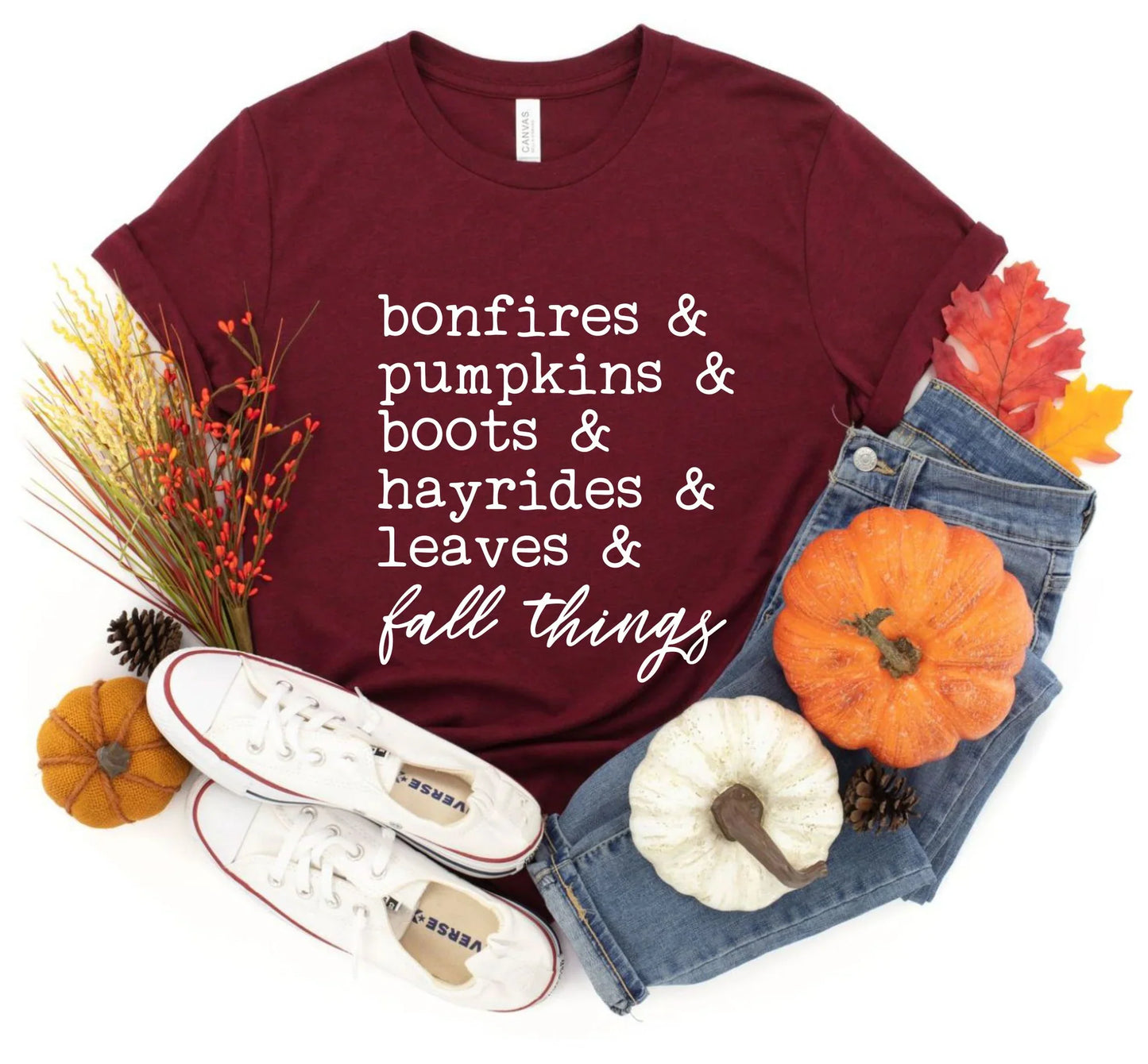 Fall Things Graphic tee.