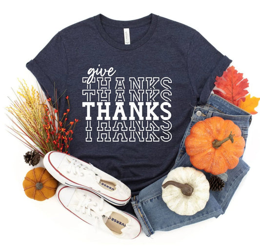 Give Thanks, Thanks Graphic tee