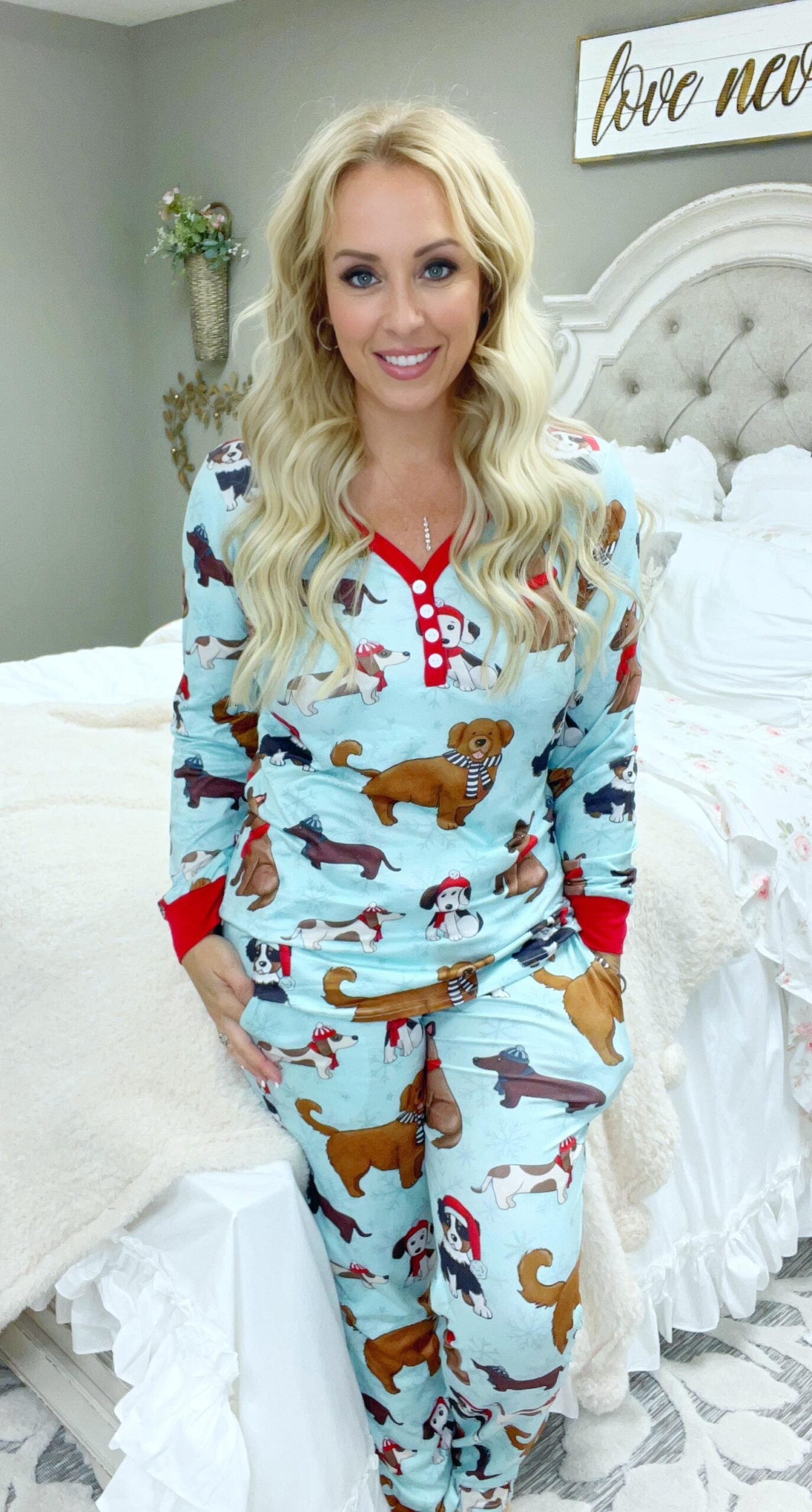 RTS:Long Sleeve Chrismtas PJ Set-Nutcracker