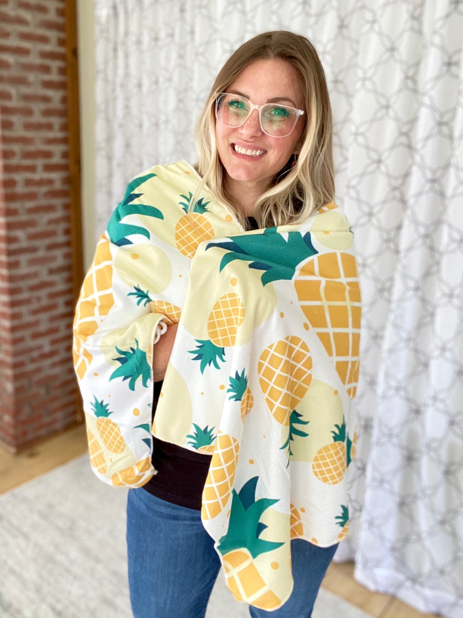 Pineapple Backpack Towel