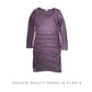 Radiate Beauty Dress in Purple