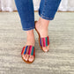 Ritzy Sandals in Serape