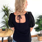 Precious Moments Top in Black