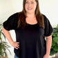 Precious Moments Top in Black