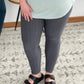 Take It Easy Tik-Tok Pocket Leggings in Grey