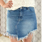 In the Summertime Denim Skirt