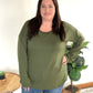 Pocket of Love Top in Olive