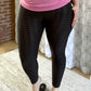 Take It Easy Tik-Tok Pocket Leggings in Black