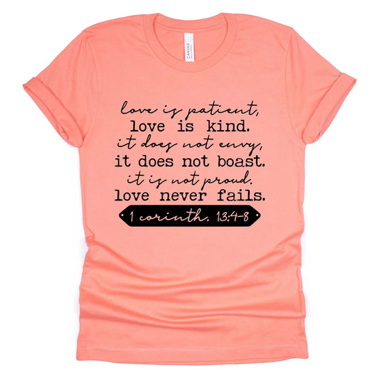 Love is Patient Graphic Tee