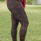 This Love Plaid Ponte Pants