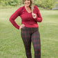 This Love Plaid Ponte Pants