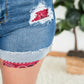 Days of Summer Judy Blue Bandana Shorts