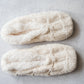 Chenille Slippers in Ivory