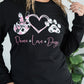 Peace Love Dogs Graphic Tee