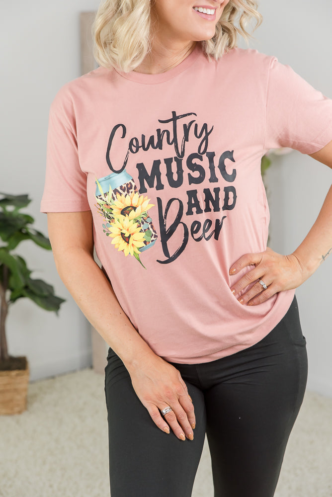 Country Music & Beer Tee