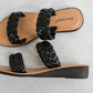 Rush Sandals in Black