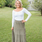 All Around Skirt in Olive