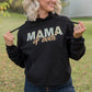 Mama of Both Graphic Hoodie in Black