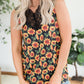 Seeking Sunflowers Lace Tank