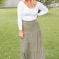 All Around Skirt in Olive