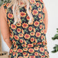 Seeking Sunflowers Lace Tank