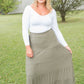 All Around Skirt in Olive