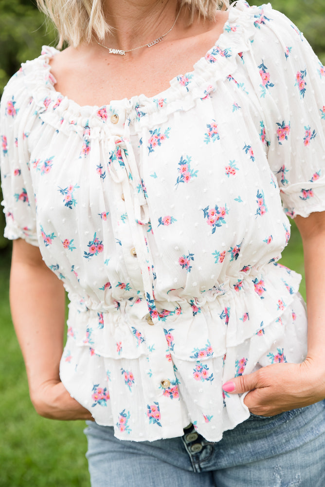 Florals Forever Top