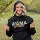 Mama of Both Graphic Hoodie in Black