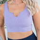 Dream Chaser Crop Top in Lavender