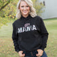 Girl Mama Graphic Hoodie in Black