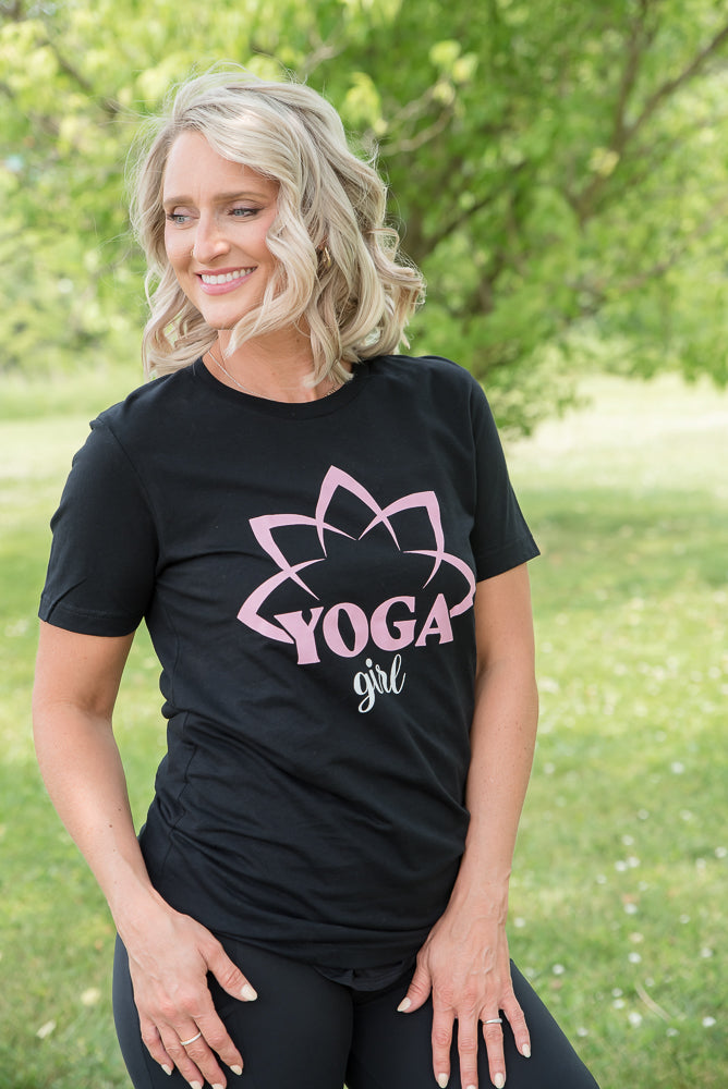 Yoga Girl Graphic Tee