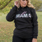 Girl Mama Graphic Hoodie in Black