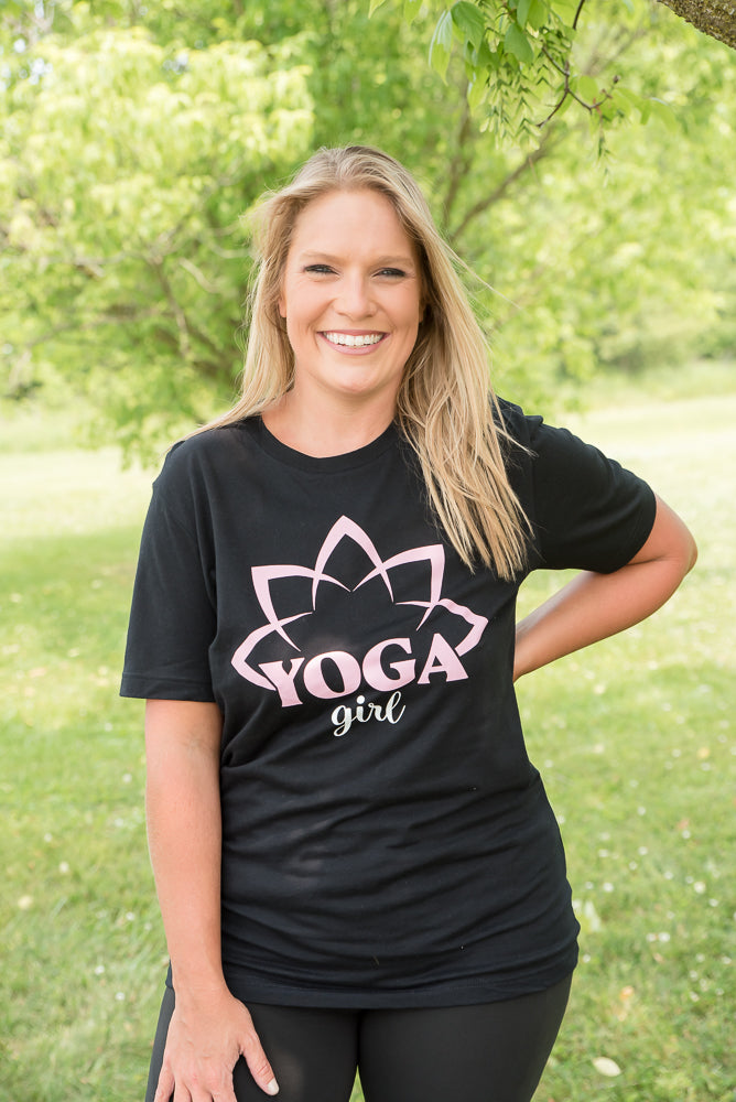 Yoga Girl Graphic Tee