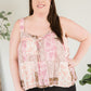 Patches of Beauty Sleeveless Top