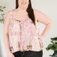 Patches of Beauty Sleeveless Top