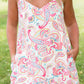 Paisley Paradise Maxi Dress